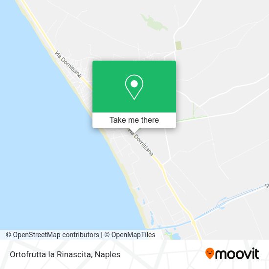 Ortofrutta la Rinascita map