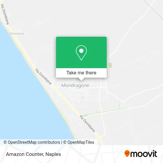 Amazon Counter map