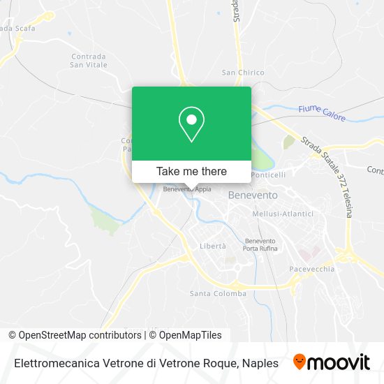 Elettromecanica Vetrone di Vetrone Roque map