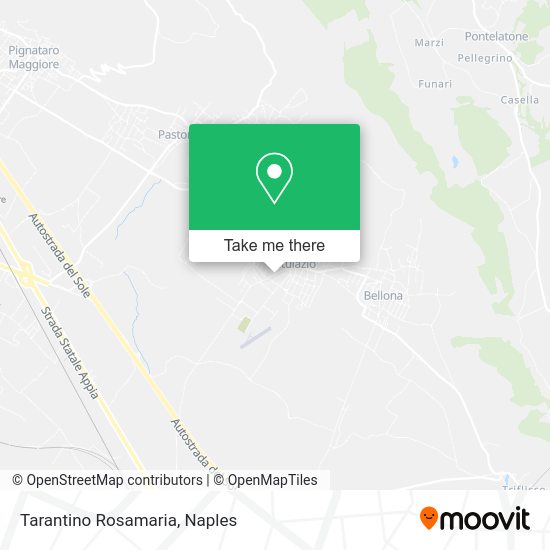 Tarantino Rosamaria map