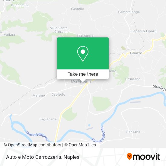 Auto e Moto Carrozzeria map