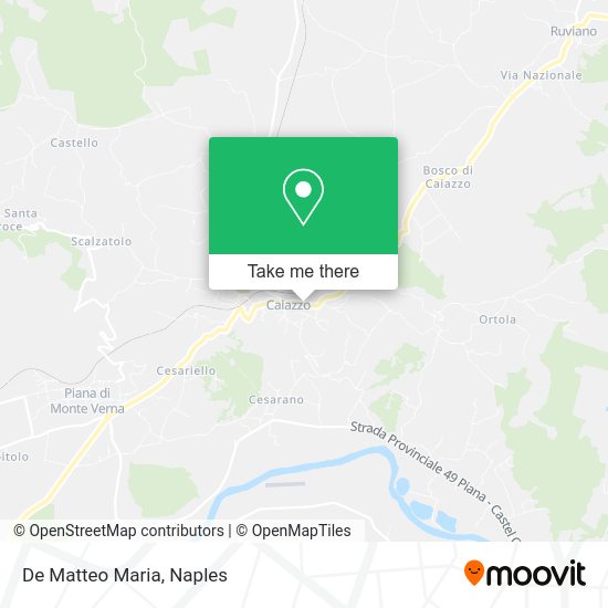 De Matteo Maria map