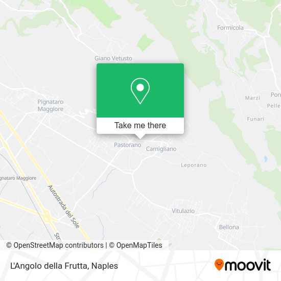 L'Angolo della Frutta map
