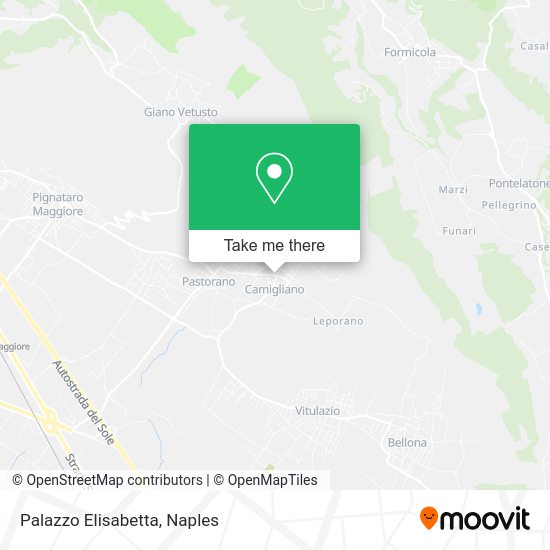 Palazzo Elisabetta map