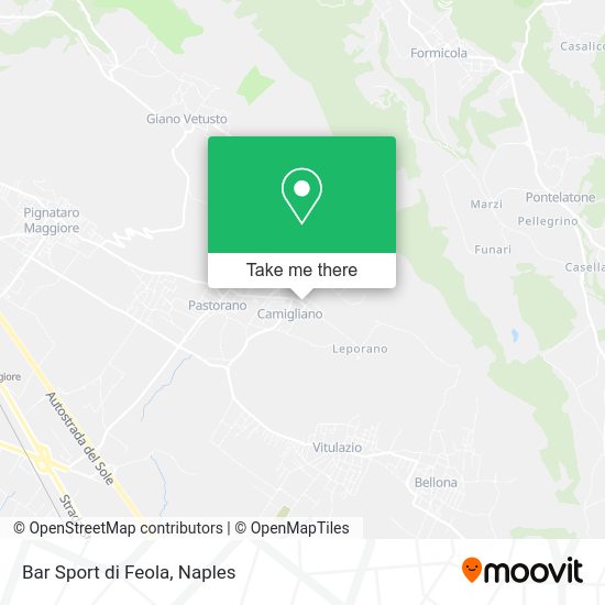 Bar Sport di Feola map