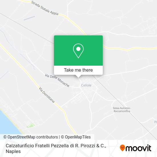 Calzaturificio Fratelli Pezzella di R. Pirozzi & C. map