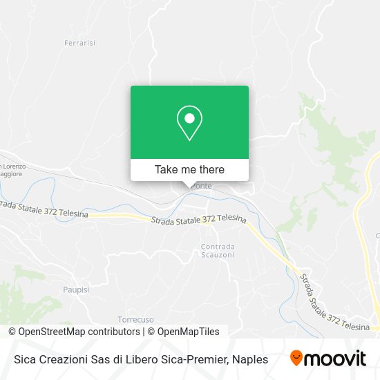 Sica Creazioni Sas di Libero Sica-Premier map
