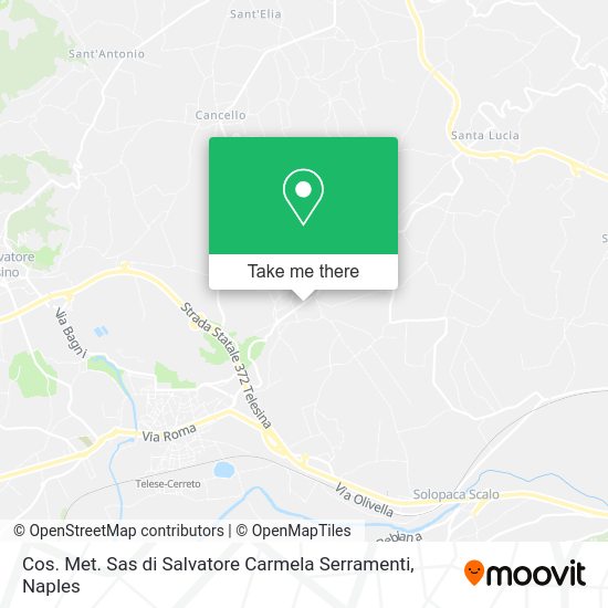 Cos. Met. Sas di Salvatore Carmela Serramenti map