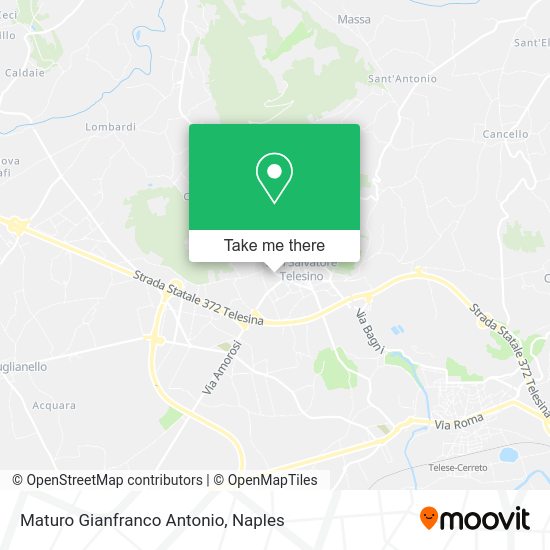 Maturo Gianfranco Antonio map