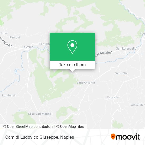 Cam di Ludovico Giuseppe map