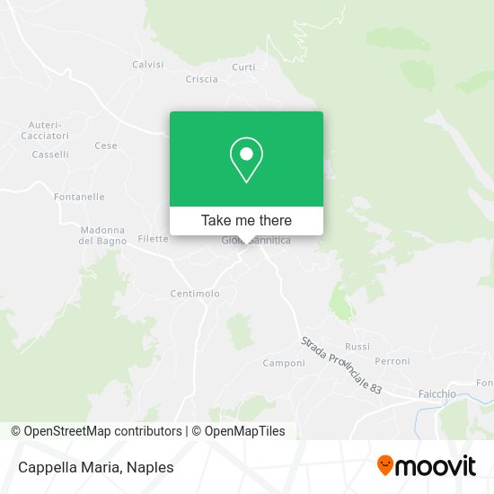 Cappella Maria map