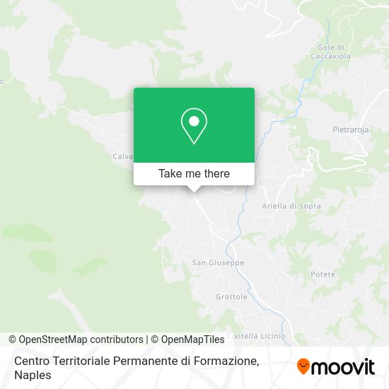 Centro Territoriale Permanente di Formazione map