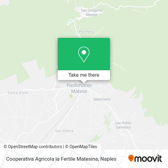 Cooperativa Agricola la Fertile Matesina map