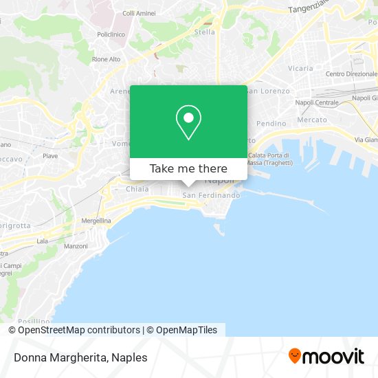 Donna Margherita map
