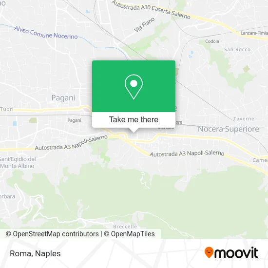 Roma map