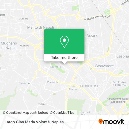 Largo Gian Maria Volontè map