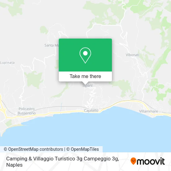 Camping & Villaggio Turistico 3g Campeggio 3g map