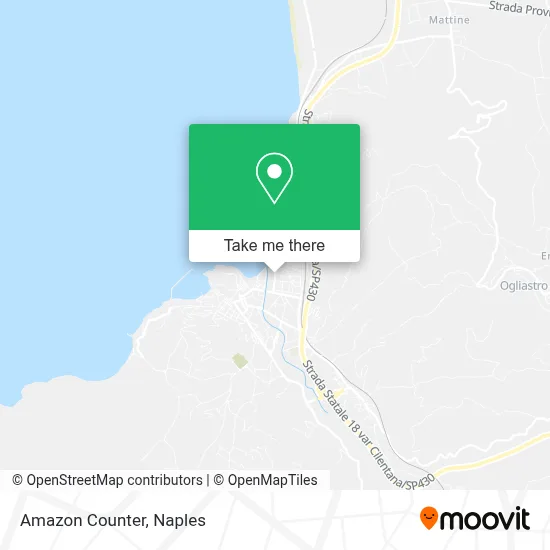 Amazon Counter map