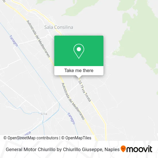 General Motor Chiurillo by Chiurillo Giuseppe map