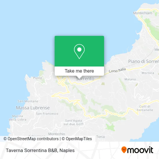 Taverna Sorrentina B&B map