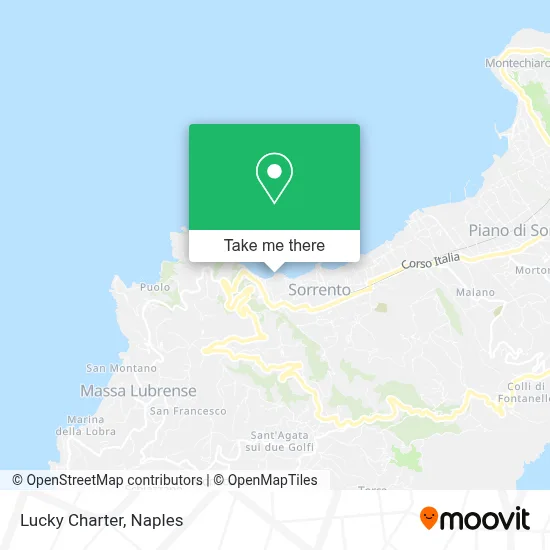 Lucky Charter map