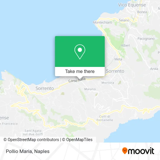 Pollio Maria map