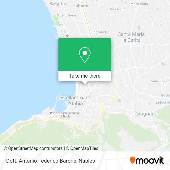 Dott. Antonio Federico Barone map