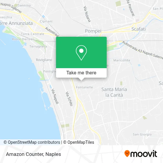 Amazon Counter map