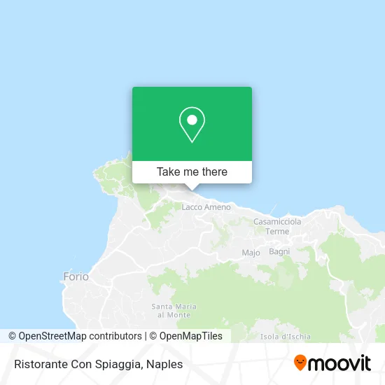 Ristorante Con Spiaggia map