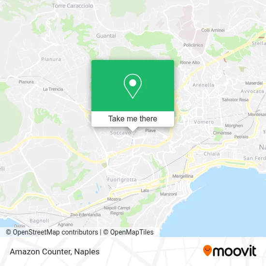 Amazon Counter map