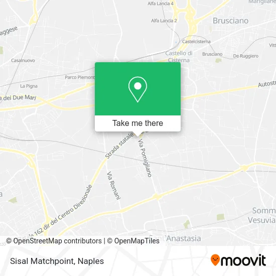 Sisal Matchpoint map