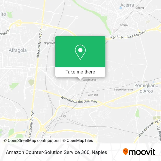 Amazon Counter-Solution Service 360 map