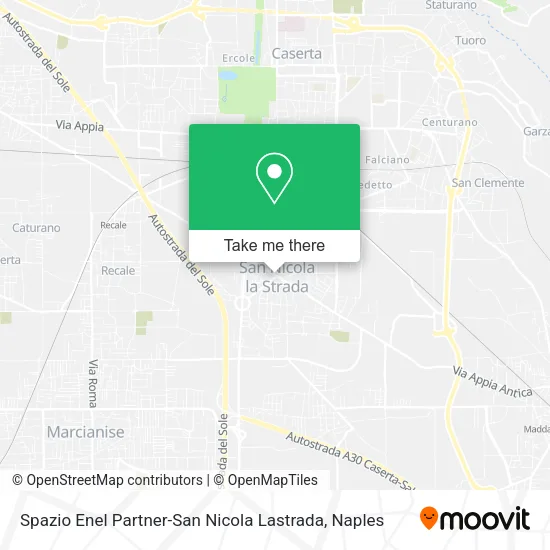 Spazio Enel Partner-San Nicola Lastrada map
