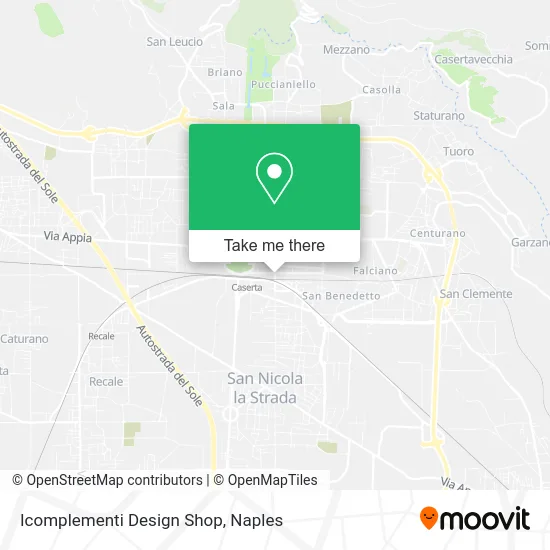 Icomplementi Design Shop map