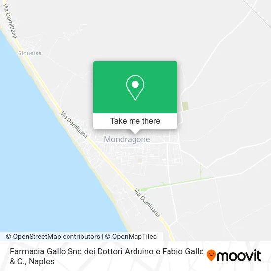 Farmacia Gallo Snc dei Dottori Arduino e Fabio Gallo & C. map