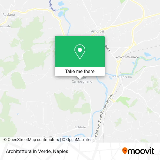 Architettura in Verde map