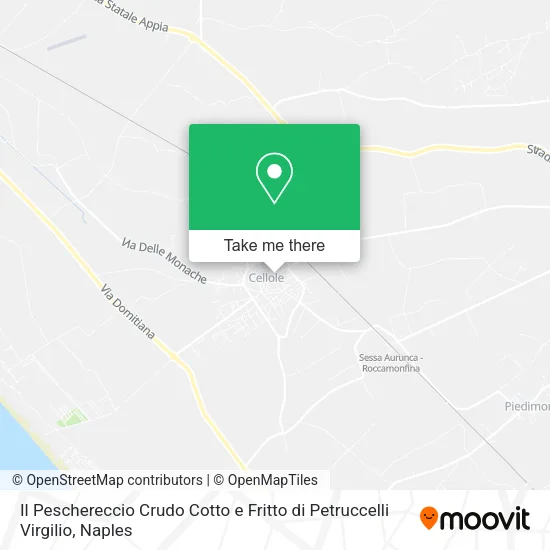 Il Peschereccio Crudo Cotto e Fritto di Petruccelli Virgilio map