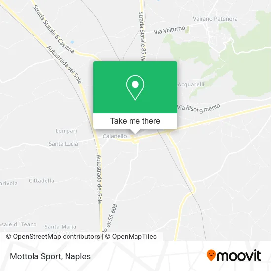 Mottola Sport map