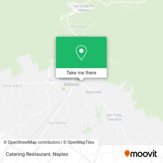 Catering Restaurant map