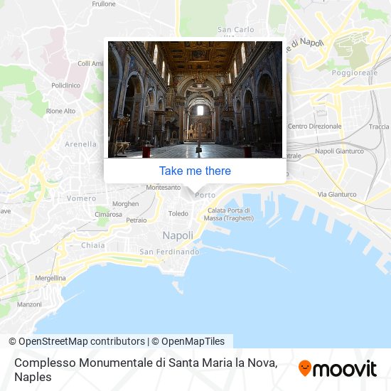 Complesso Monumentale di Santa Maria la Nova map