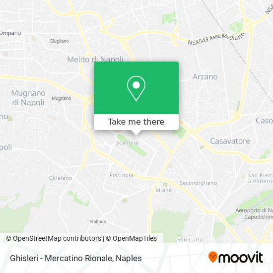 Ghisleri - Mercatino Rionale map