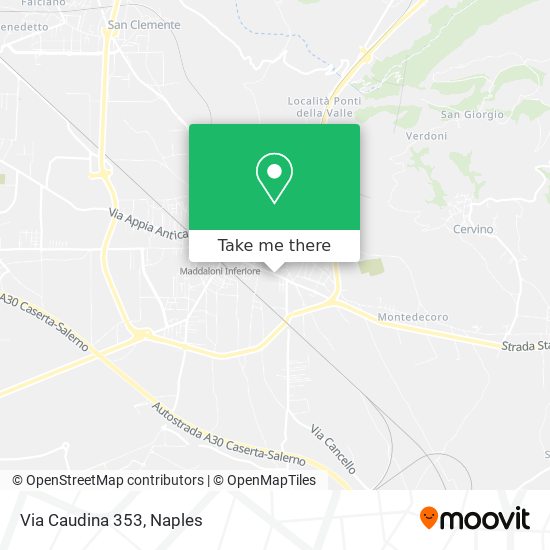 Via Caudina 353 map