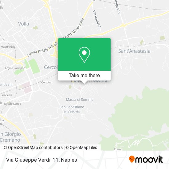 Via Giuseppe Verdi, 11 map