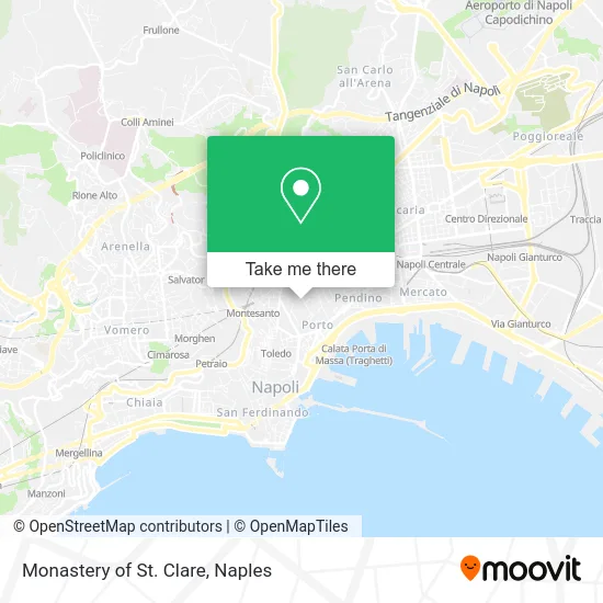 Monastery of St. Clare map