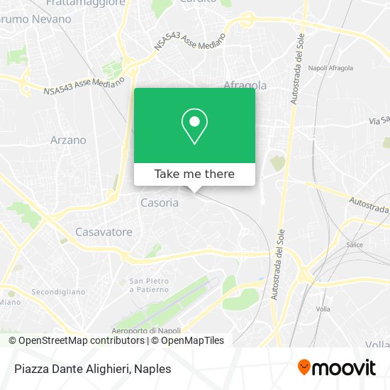 Piazza Dante Alighieri map