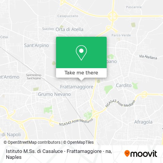 Istituto M.Ss. di Casaluce - Frattamaggiore - na map