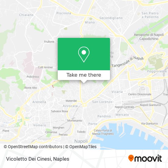 Vicoletto Dei Cinesi map