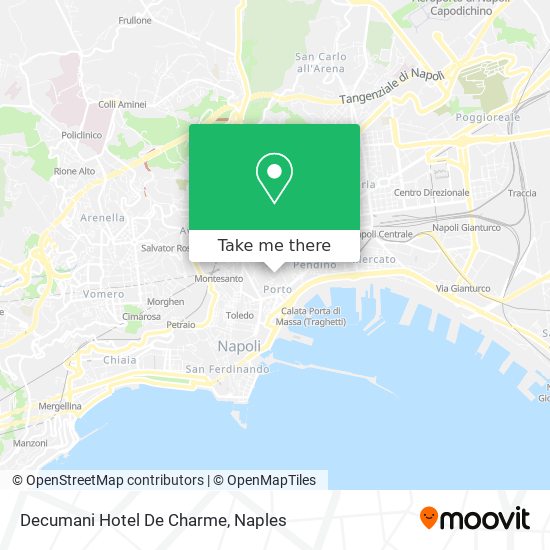 Decumani Hotel De Charme map