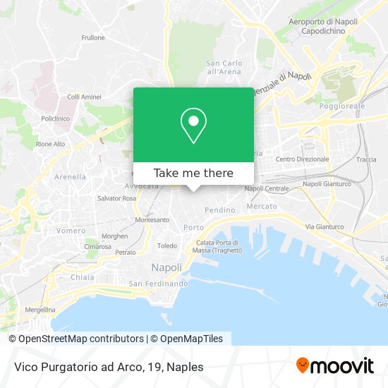 Vico Purgatorio ad Arco, 19 map