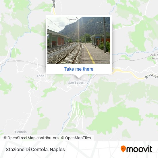 Stazione Di Centola map